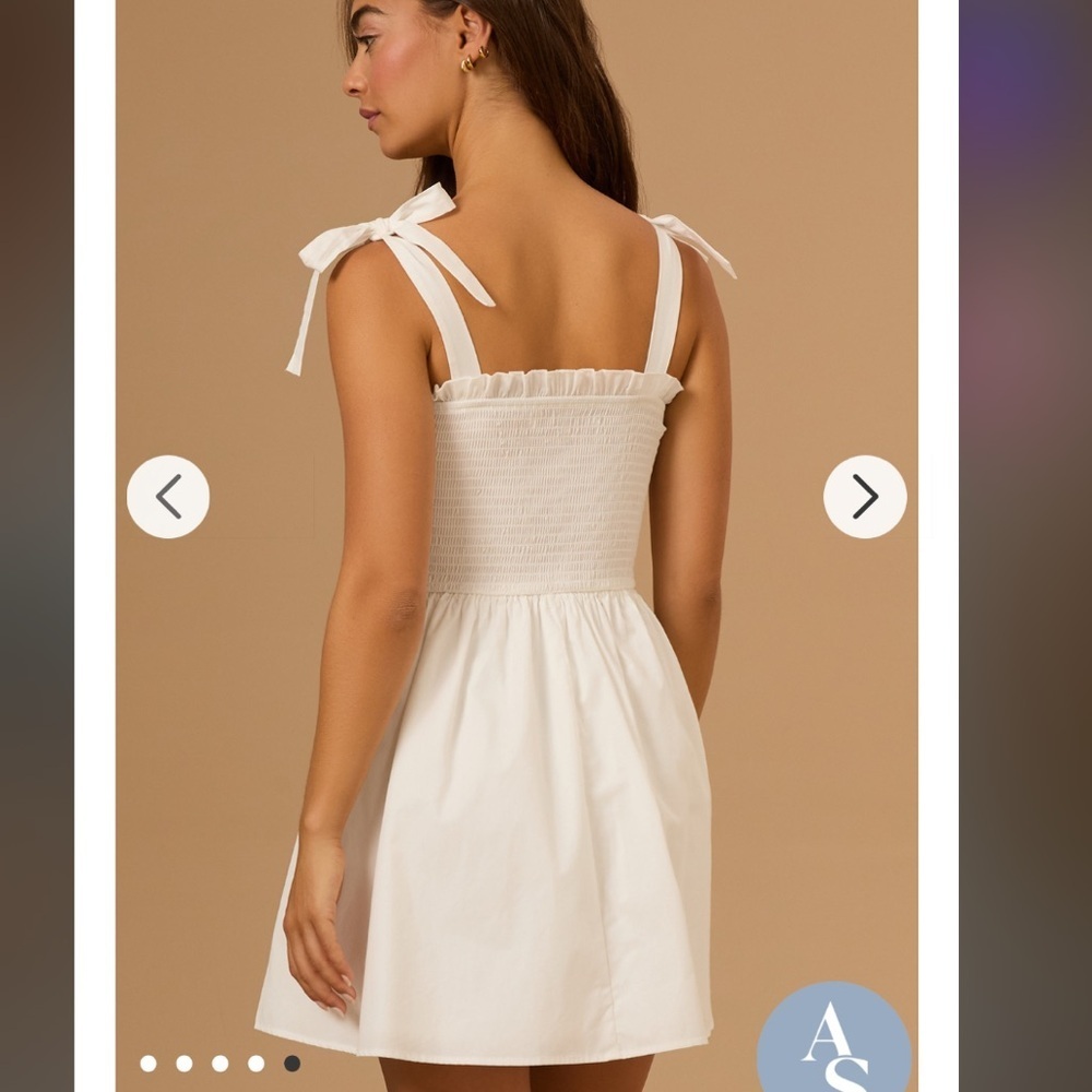 New with tags Altar’d State Landon Bow Mini Dress - Picture 5 of 5